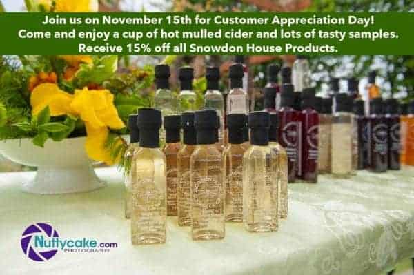 Join us on November 15th from 10am to 7pm for customer appreciation day!