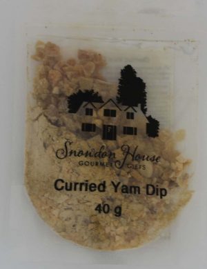40 g package of Curried Yam Dip Mix