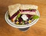 Roasted Beet Sandwich with West Coast Bread Mix