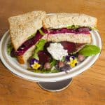 Roasted Beet Sandwich with West Coast Bread Mix