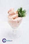 strawberry fir sorbet