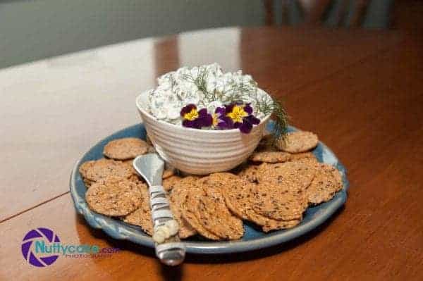 Cheese Pate with Gingered Cranberries, Pumpkin & Peanuts