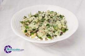 Parsnip Poutine with Creamy Tzatziki Salad