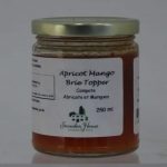 250 ml jar of Apricot Mango Brie Topper