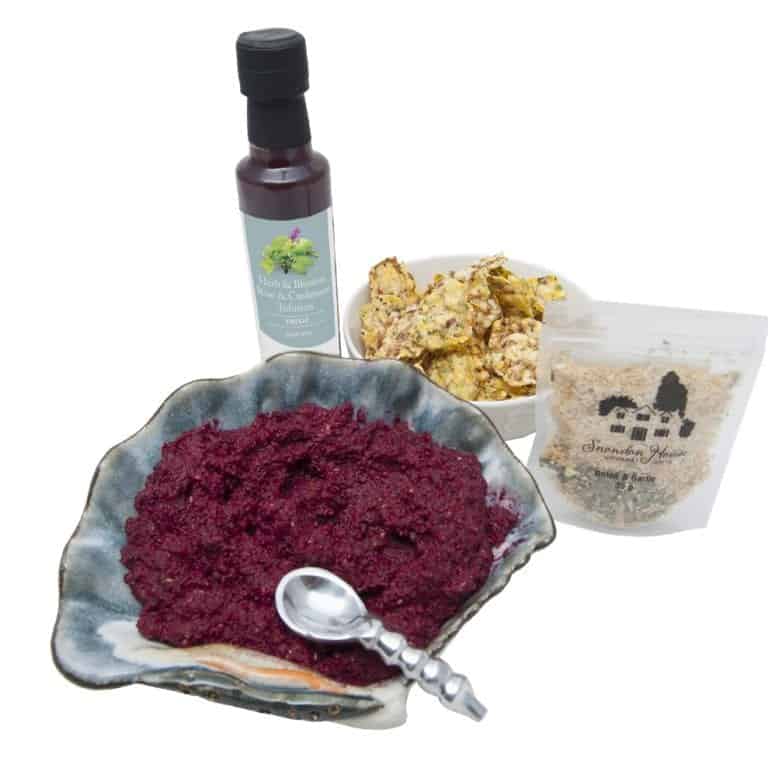 Roasted Beet Muhammara, a Rich Beet Style Hummus Snowdon House