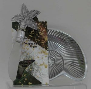 Snail shaped dish, pate knife and Douglas Fir Seasoning Mix