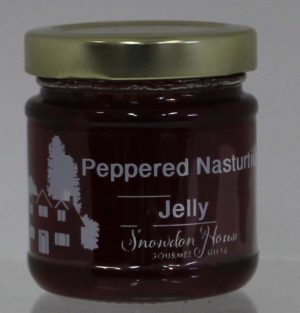 100 ml jar of Peppered Nasturtium Jelly
